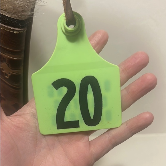 Rustic Geometric Crossbody Bag Brown and Cream - Picture 3 of 10